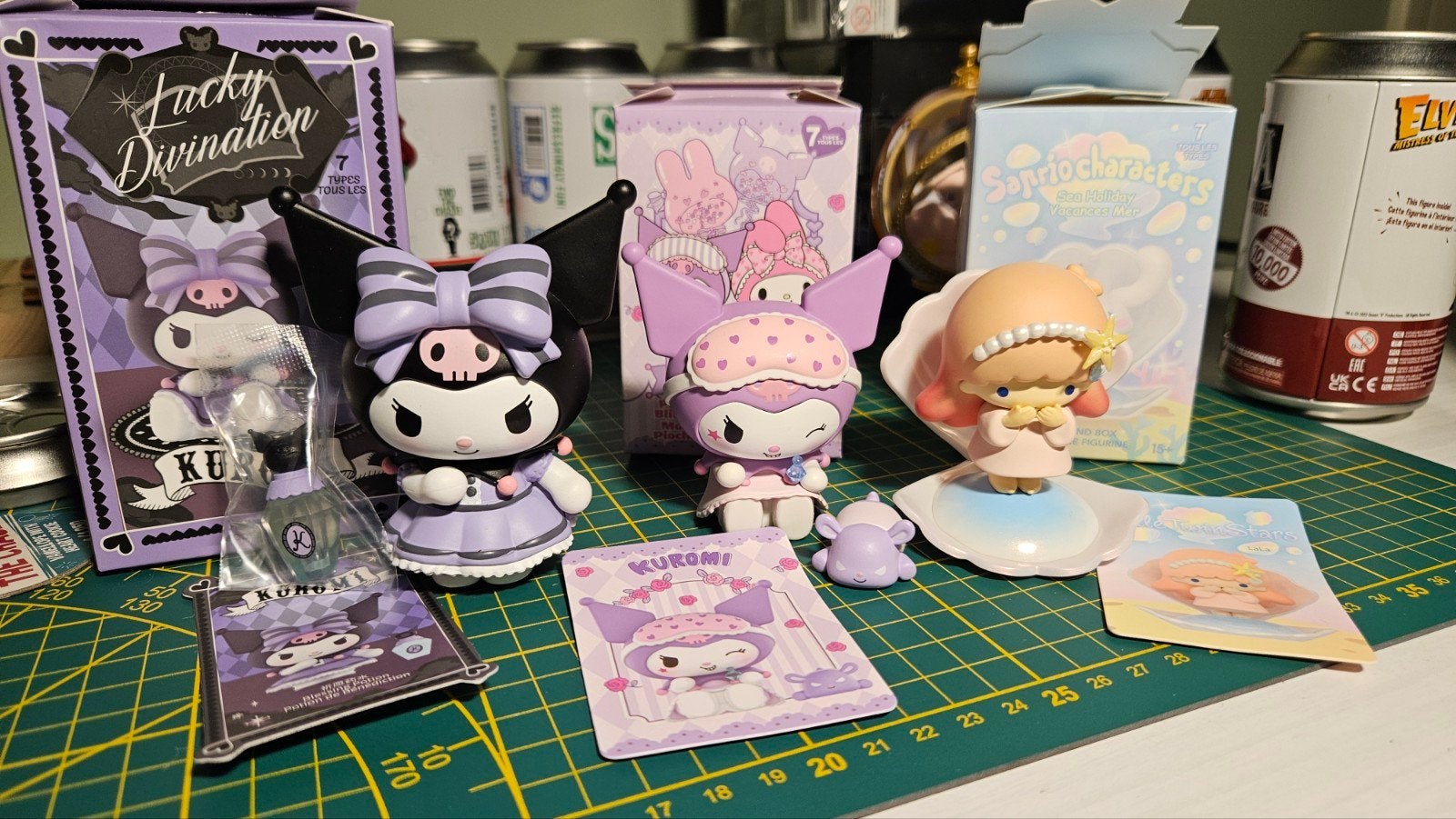Sanrio Blind Box Figuren: Kuromi & Little Twin Stars, Ophalen of Verzenden, Zo goed als nieuw