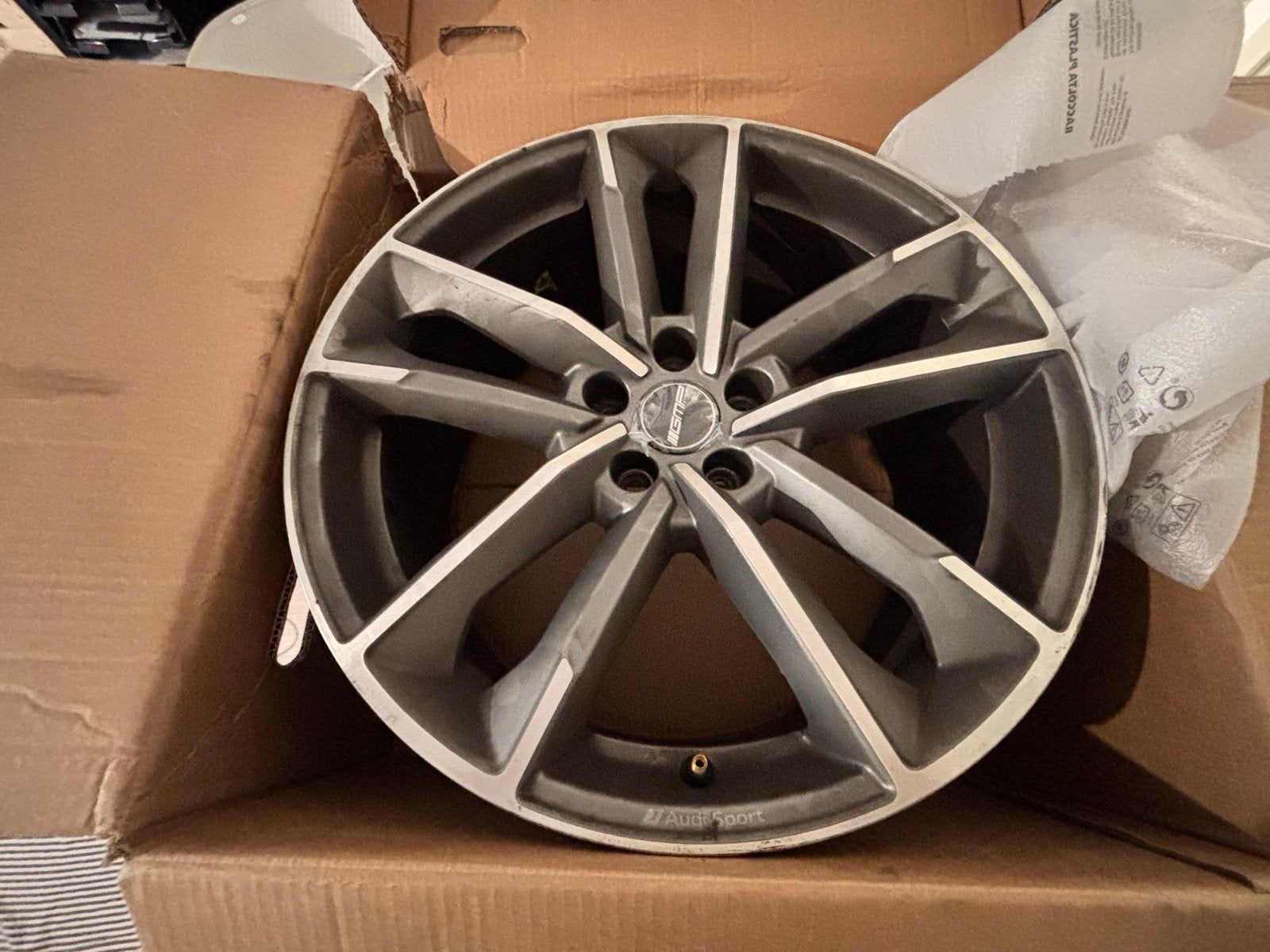 Audi S5 Originele Sport velgen, Auto-onderdelen, Banden en Velgen, Gebruikt, 255 mm, Banden en Velgen, Personenwagen