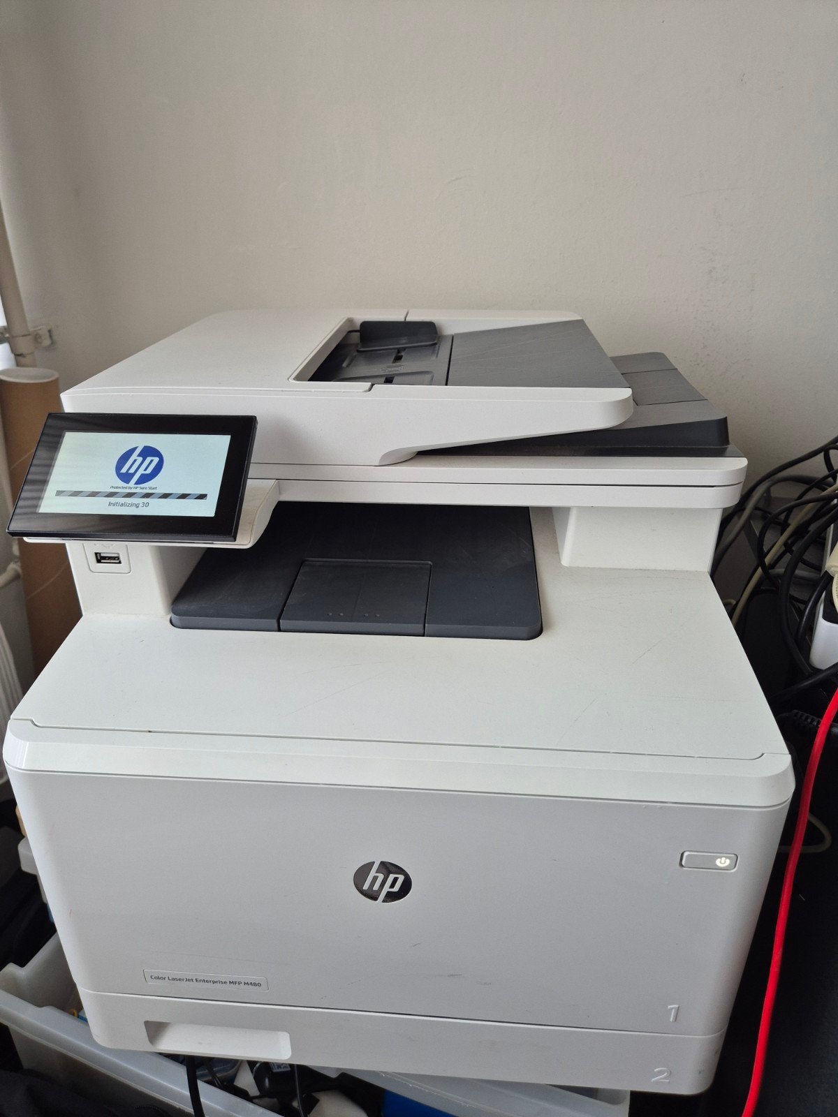 HP Color LaserJet Enterprise MFP M480 kleurenprinter, Computers en Software, Printers, Printer, Ophalen of Verzenden, Zo goed als nieuw