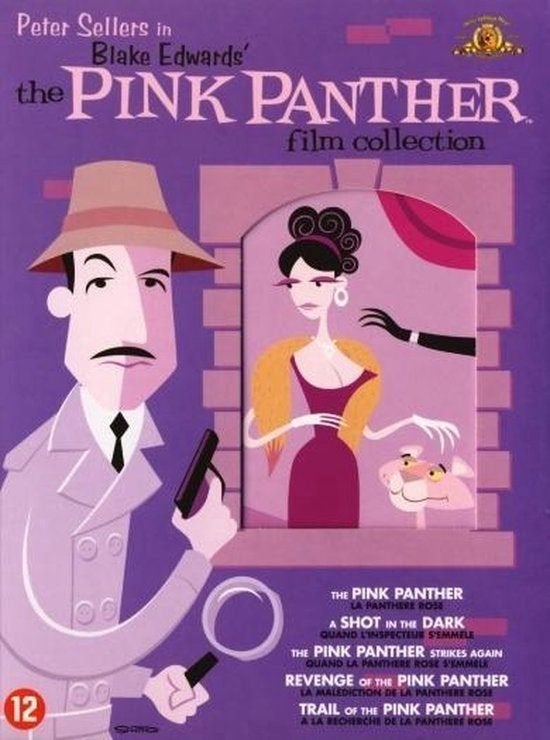 Pink Panther film collection - Box + DVD - Peter Sellers, Verzenden, Nederlands, Zo goed als nieuw, Komedie