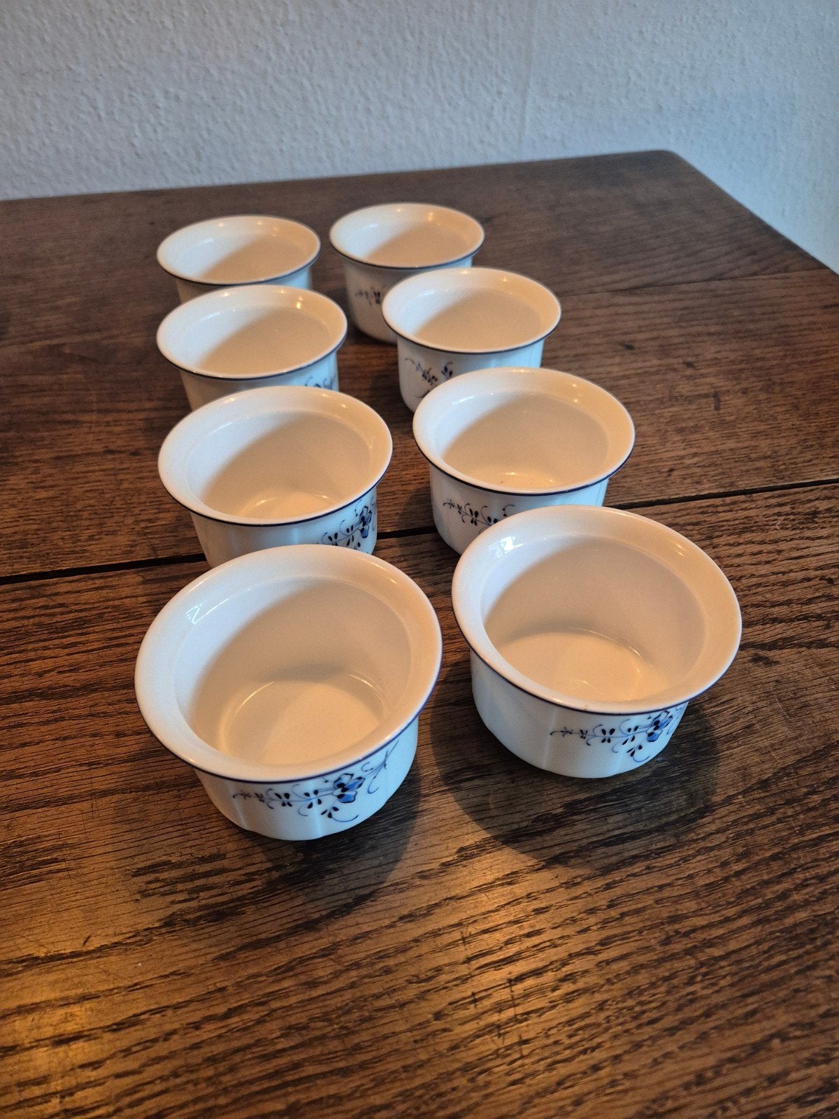8 Villeroy & Boch Alt Luxembourg pasteibakjes, Ophalen, Klassiek, Zo goed als nieuw, Porselein