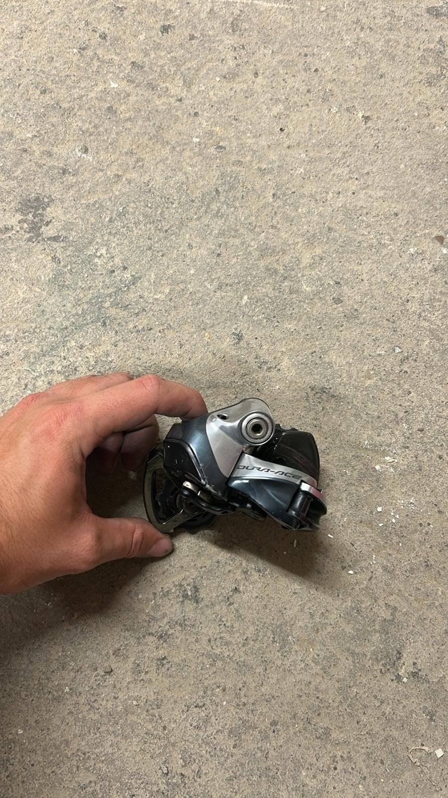 Shimano Dura-Ace RD-9070 Di2 Achterderailleur, Gebruikt, Ophalen of Verzenden, Derailleur of Ketting, Aluminium