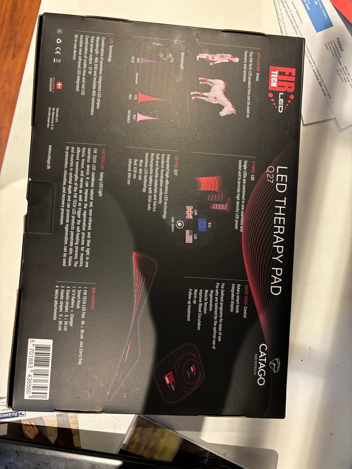 CATAGO LED Therapy Pad, Ophalen of Verzenden, Zo goed als nieuw