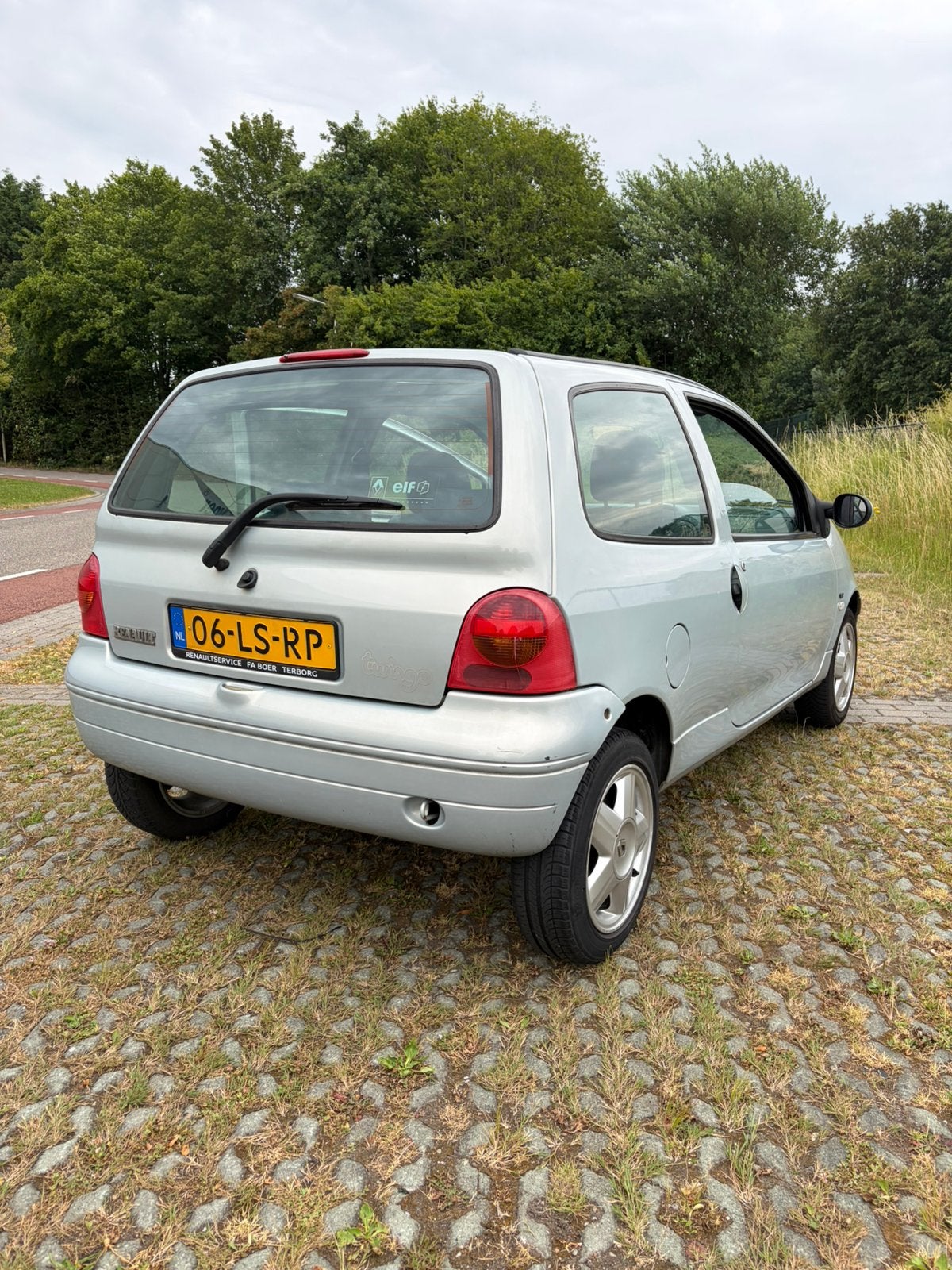 Renault Twingo 1.2 16V 2003 Grijs NAP, Auto's, Voorwielaandrijving, 4 cilinders, 4 stoelen, Origineel Nederlands