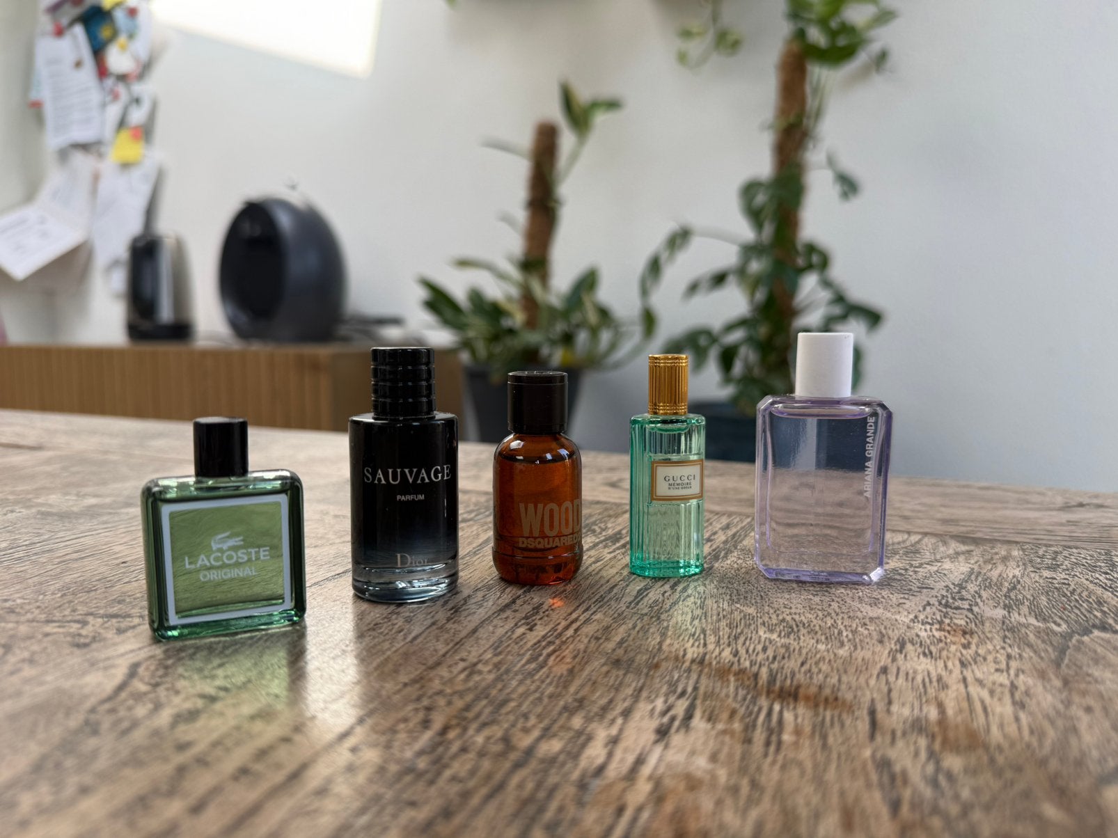 5 keer mini parfum, Ophalen of Verzenden, Zo goed als nieuw
