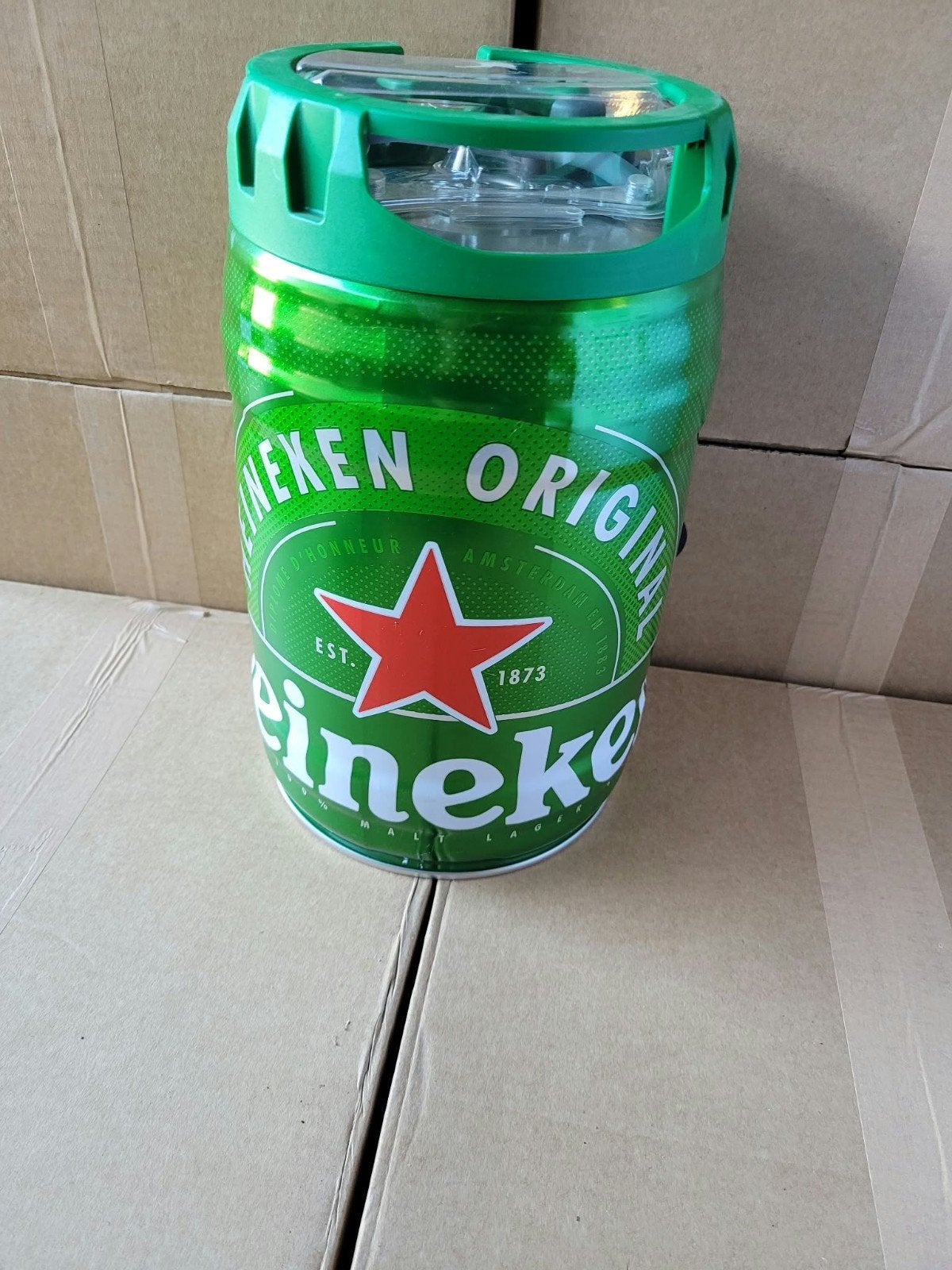 Heineken Premium Pilsener Bier Tapvat 5 L, Ophalen