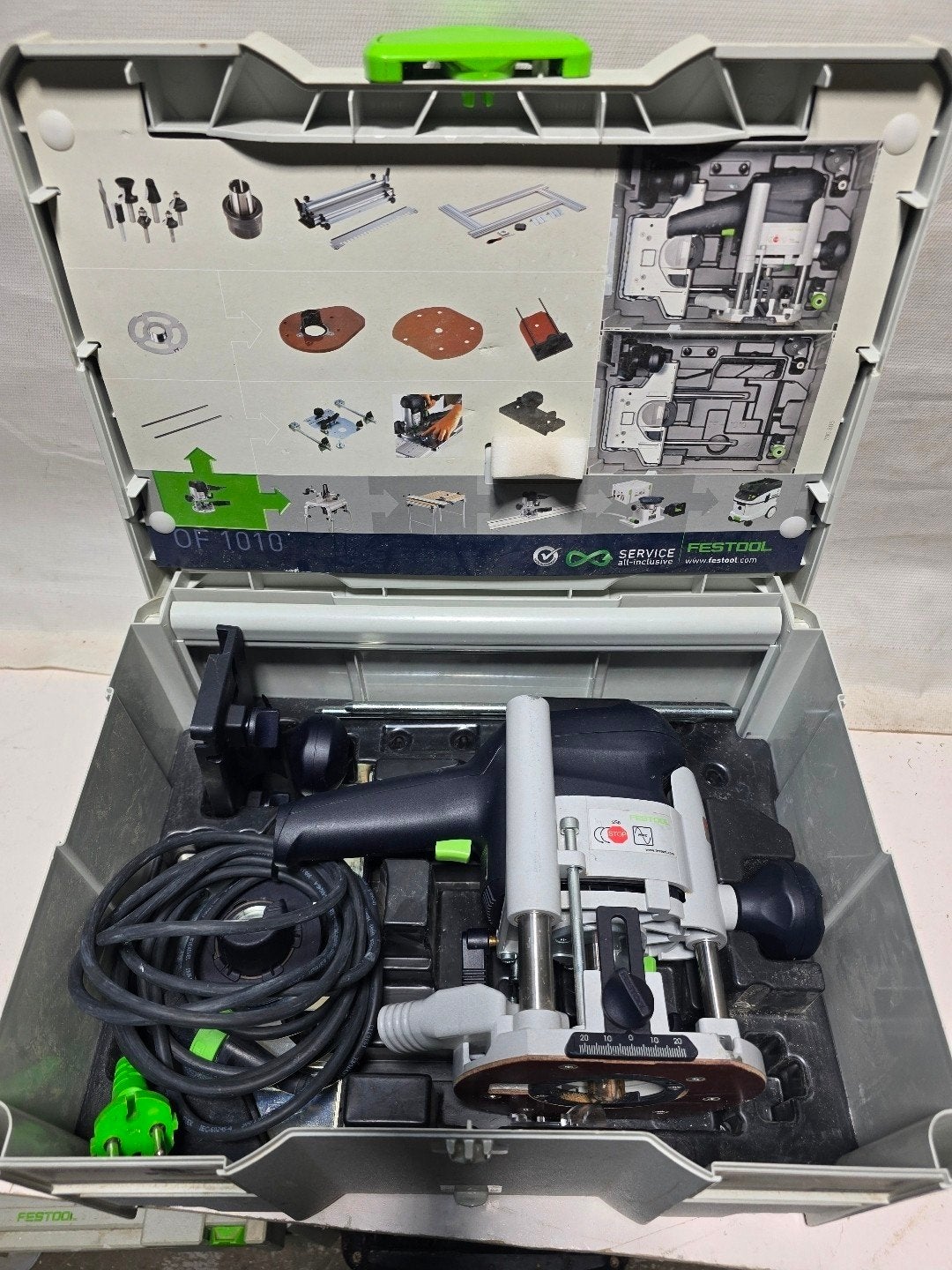 Festool OF 1010 EBQ-Plus Bovenfrees - In Systainer 1010W, Ophalen of Verzenden, Festool, N.v.t, N.v.t