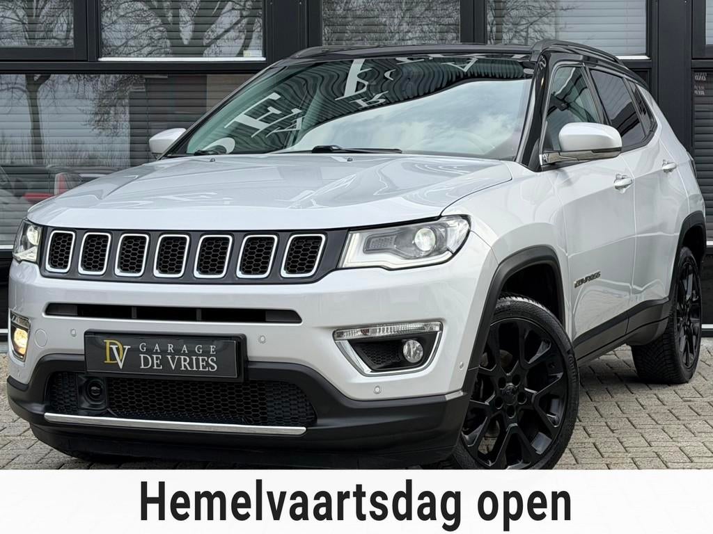 Jeep Compass 1.3T Limited DDCT Aut Full Option ACC 1750KG Tr, 4 cilinders, 150 pk, Leder en Stof, Bedrijf