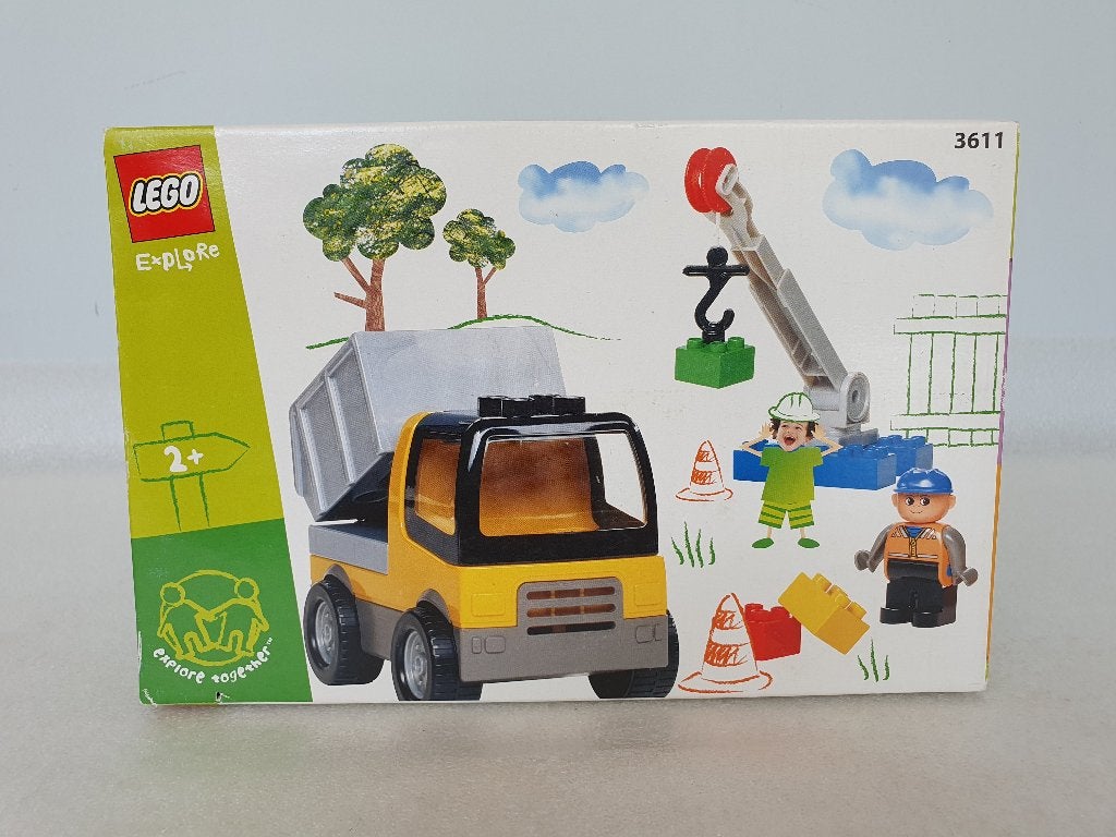 Lego Duplo 3611: Road Worker Truck (NIB), Nieuw, Ophalen of Verzenden, Compleet, Duplo