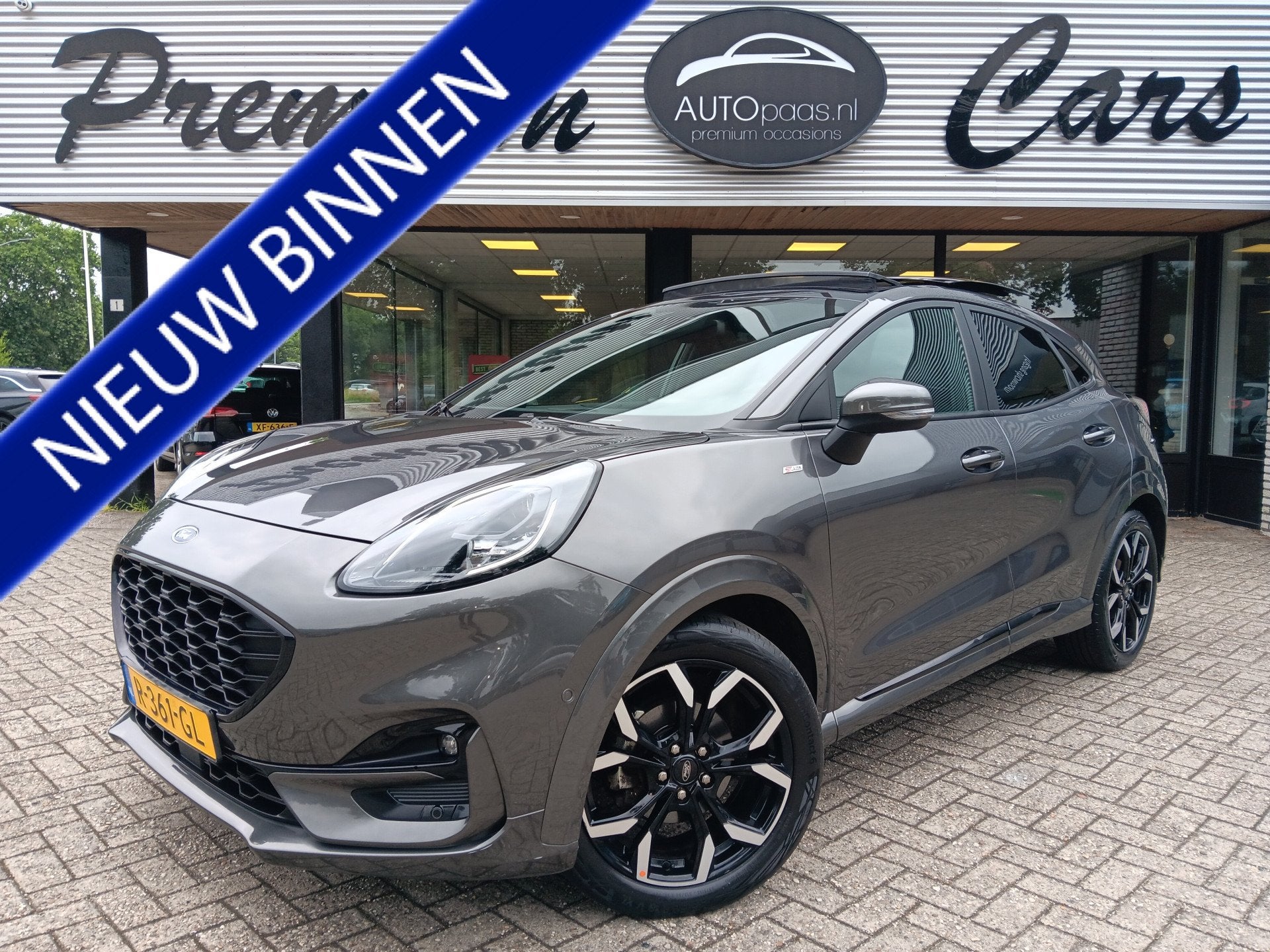 Ford Puma 1.0 EcoBoost Hybrid ST-Line XAutomaat,DAK.ADAPTIVE, Auto's, 125 pk, Bedrijf, Hybride Elektrisch/Benzine, 3 cilinders