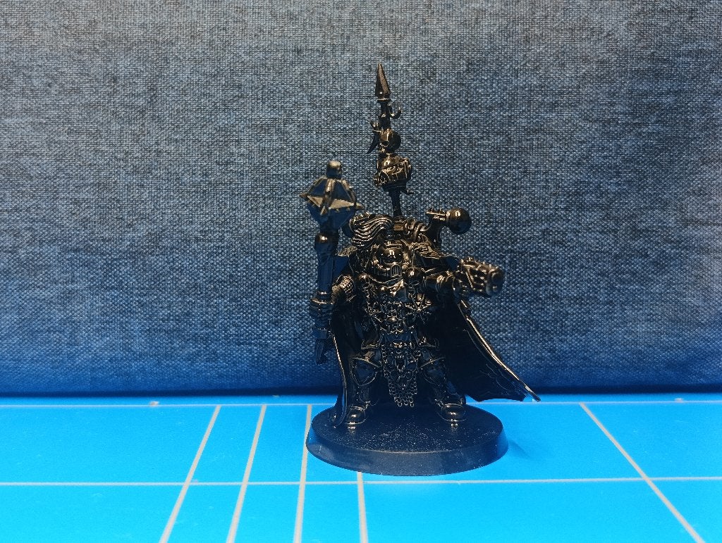 Warhammer 40k Chaos Lord Kranon Conversion Dark Vengeance, Gebruikt, Warhammer, Ophalen of Verzenden, .