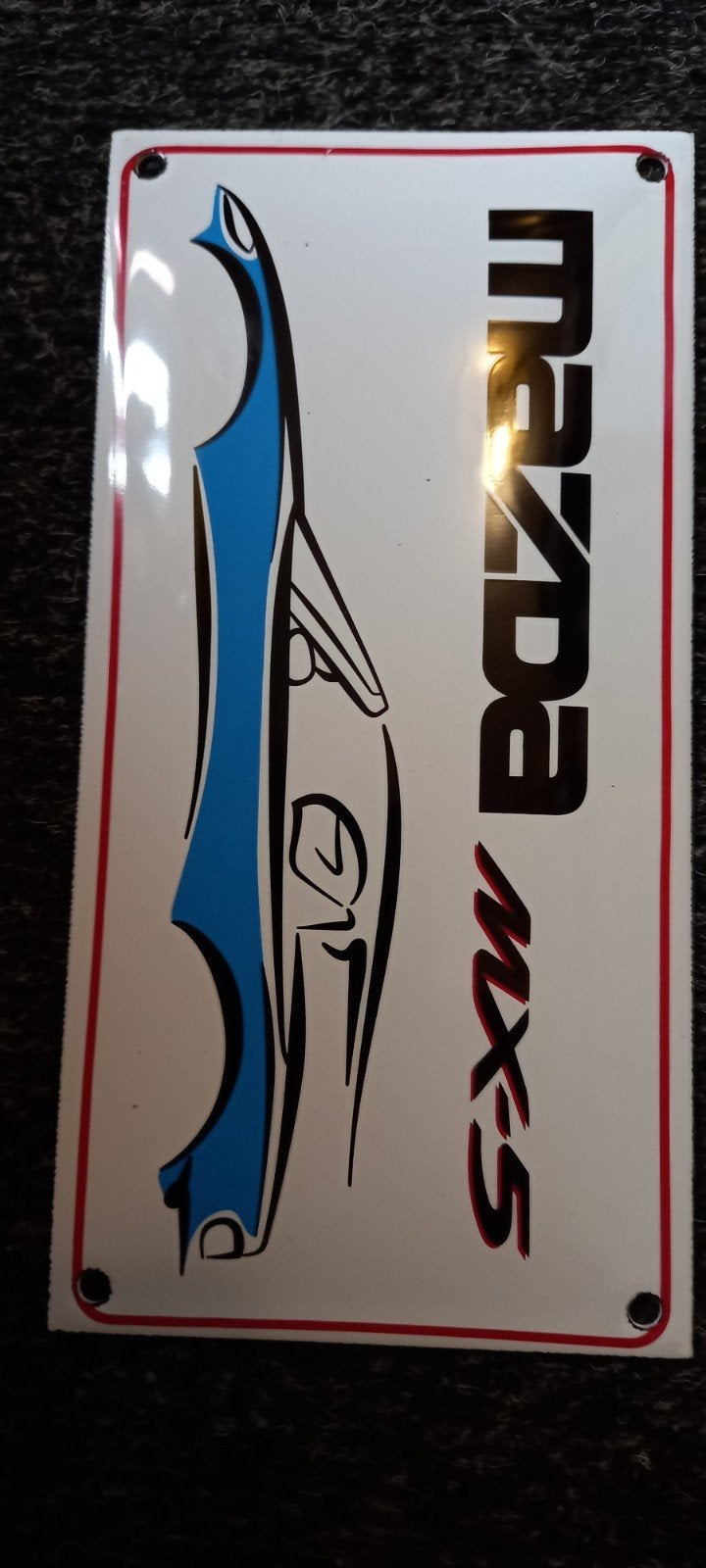 echt emaille reclame bordje zie foto, Ophalen of Verzenden