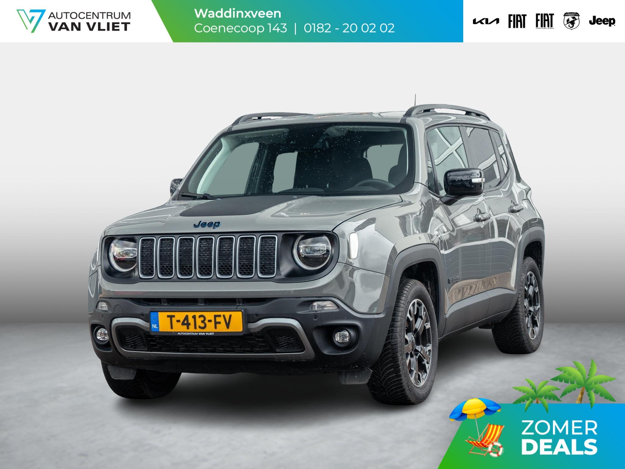 Jeep Renegade 4xe 240 Plug-in Hybrid Electric New Upland | C, Automaat, 12 maanden, Stof, Gebruikt