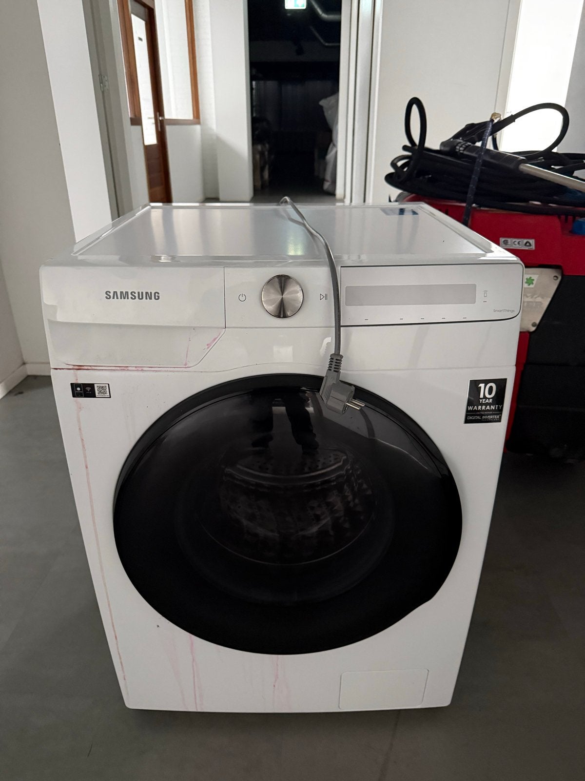 Samsung WW80T734ABH/S2 QuickDrive Wasmachine, 1200 tot 1600 toeren, 8 tot 10 kg, Ophalen of Verzenden, Zo goed als nieuw