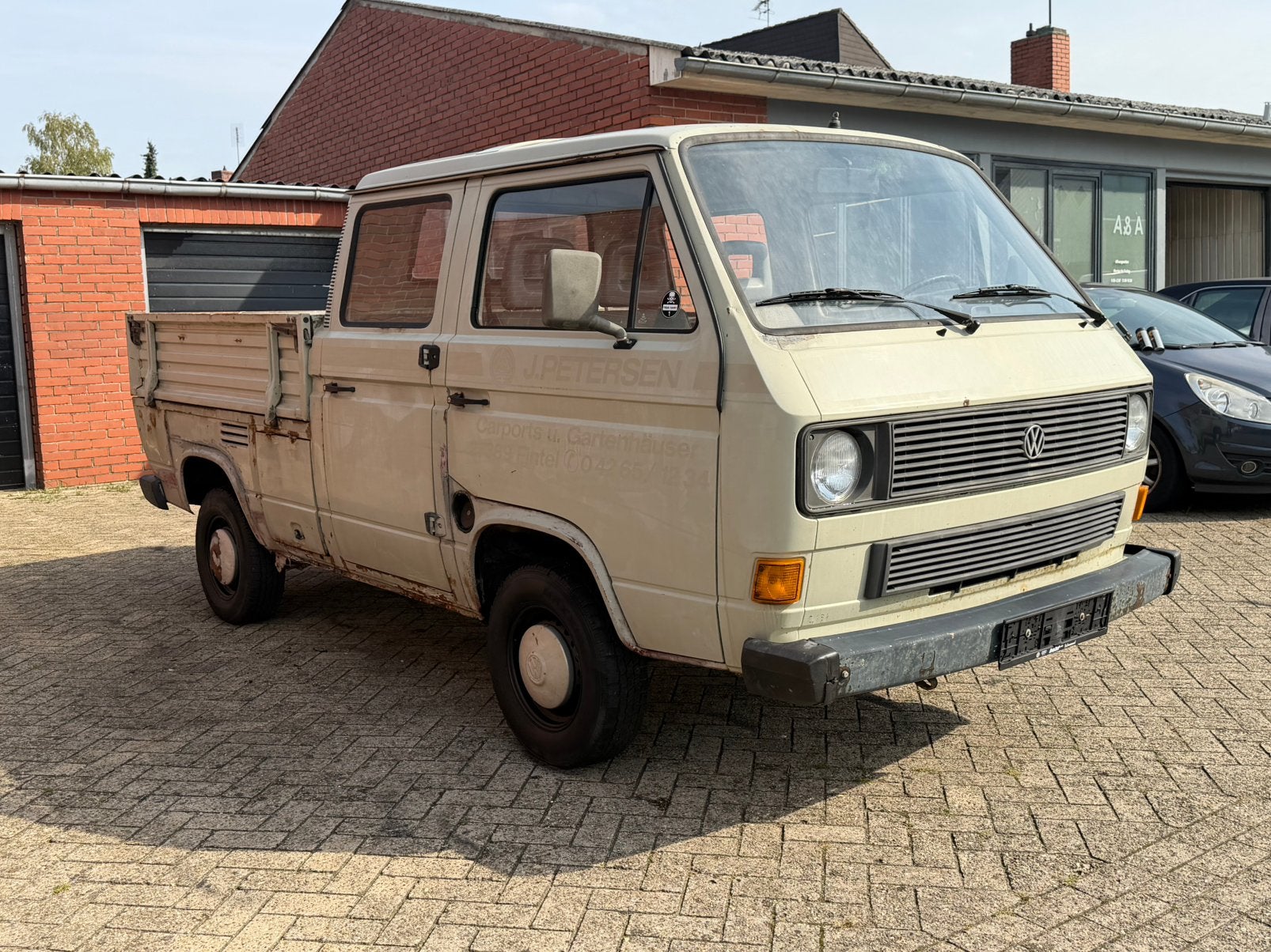 Volkswagen VW T3 Doka 1.6 Diesel 1987 oldtimer belastingvrij, foto 3