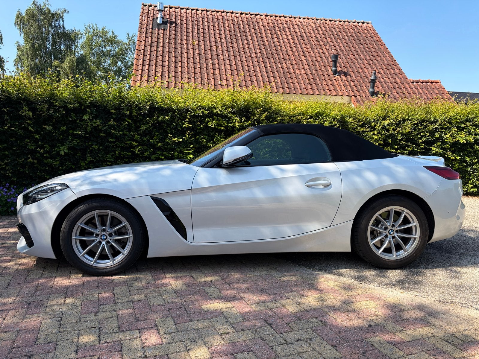 BMW V-spoke Style 768, 17" / Z4 G29/ Potenza zomerbanden, Ophalen, Gebruikt, 255 mm, Banden en Velgen
