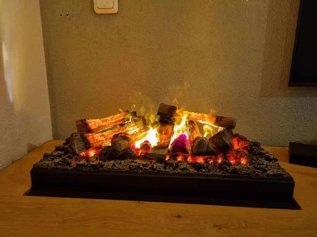 Dimplex haard Xaralyn (elektrisch), Huis en Inrichting, Ophalen, Vrijstaande haard, Elektrische haard