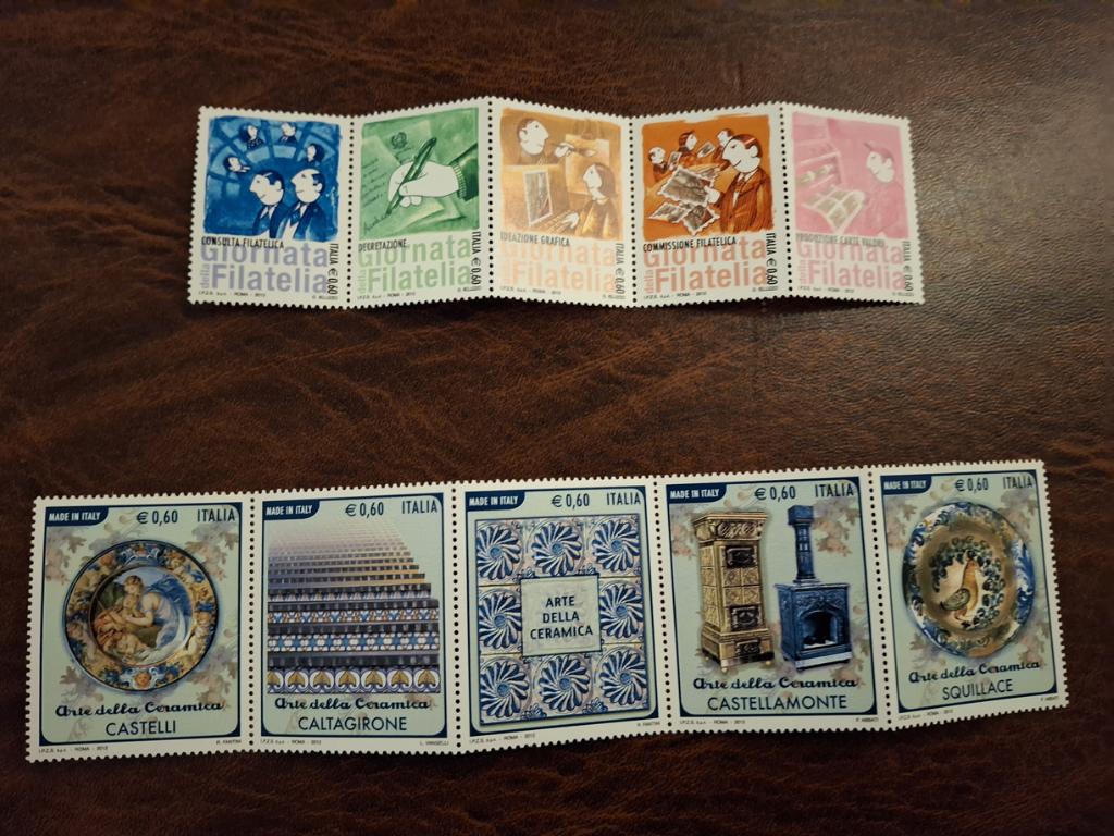 postzegel italie uitgaven 2012, Verzenden, Postfris