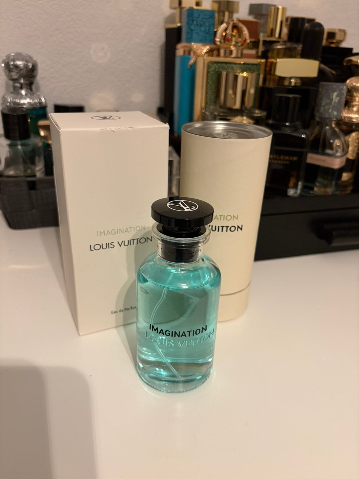 Louis Vuitton Imagination, Verzamelen, Parfumverzamelingen, Ophalen of Verzenden, Zo goed als nieuw, Parfumfles, Gevuld