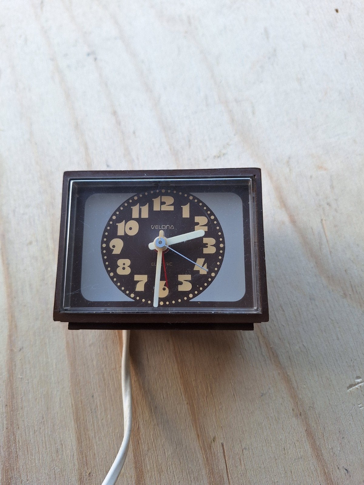 goed werkende velona vintage wekker, Witgoed en Apparatuur, Ophalen of Verzenden, Gebruikt