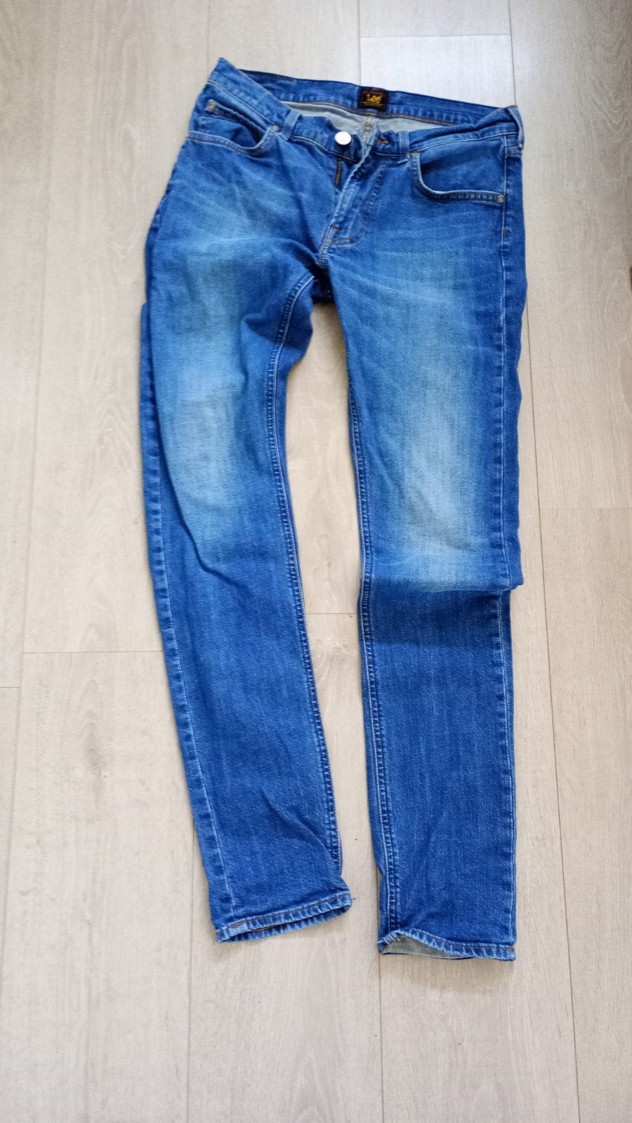 Heren jeans Lee, Ophalen, Blauw, Overige jeansmaten, Zo goed als nieuw