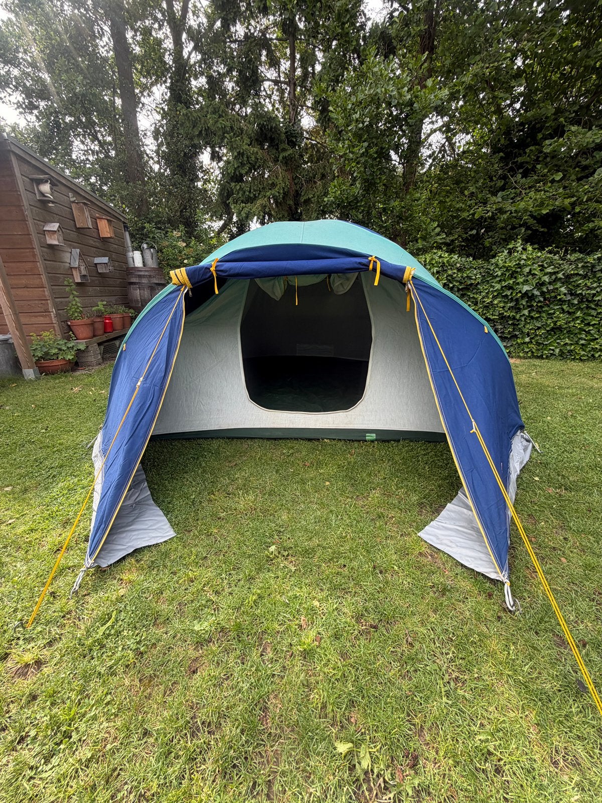 Marechal katoenen koepel tent , 3 personen, Caravans en Kamperen, Tenten, Ophalen, Gebruikt, Tot en met 3