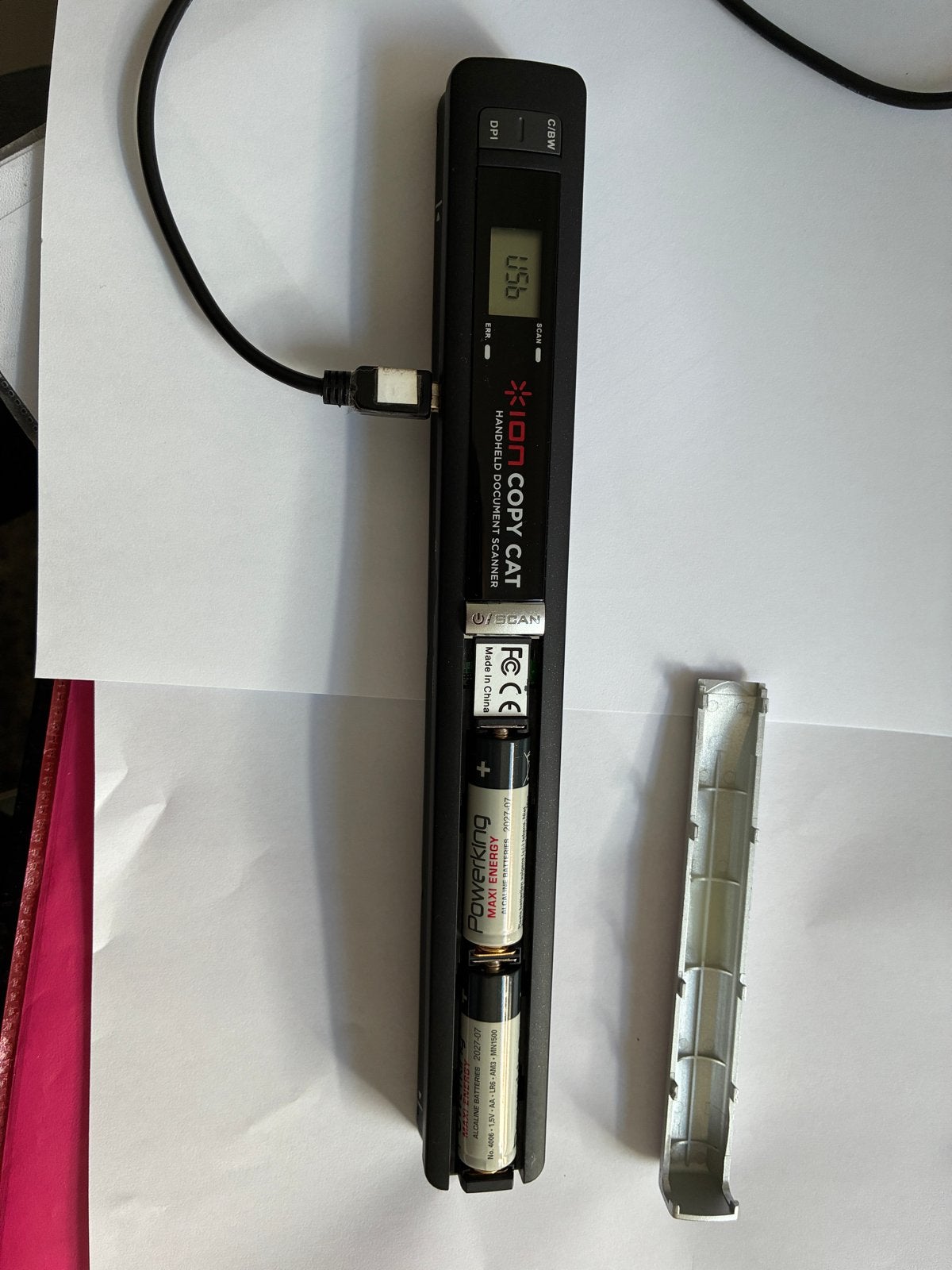 Ion Copy Cat Handheld Documentscanner - Compleet, Computers en Software, Scanners, Ophalen, Zo goed als nieuw, Documentscanner
