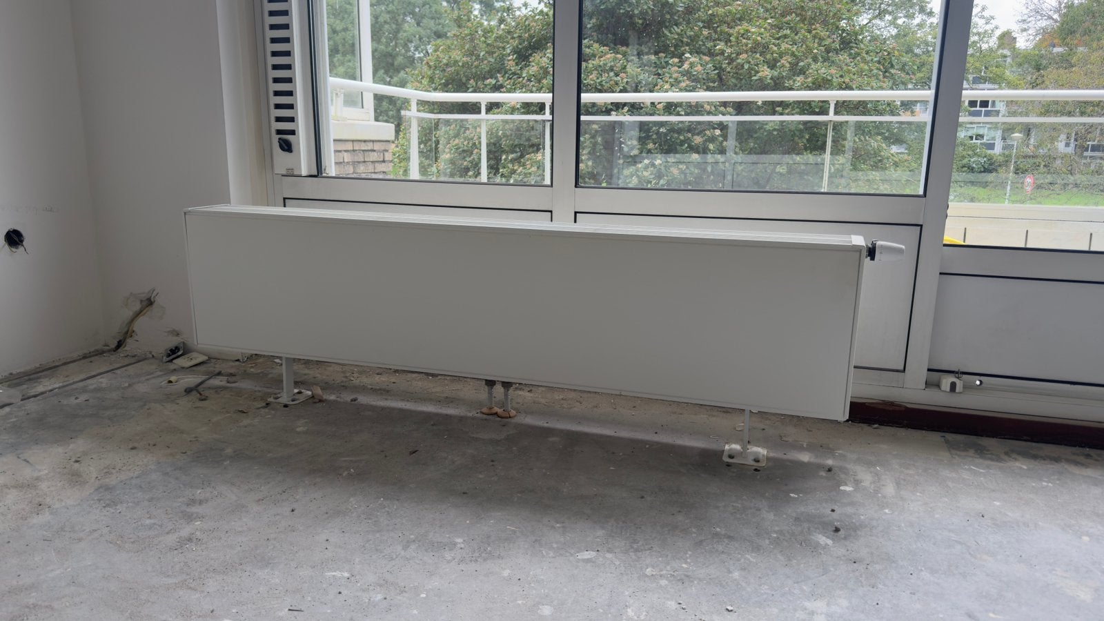Designradiator / design-paneelradiator horizontaal (2 maten), Ophalen, 30 tot 80 cm, Radiator, 150 cm of meer