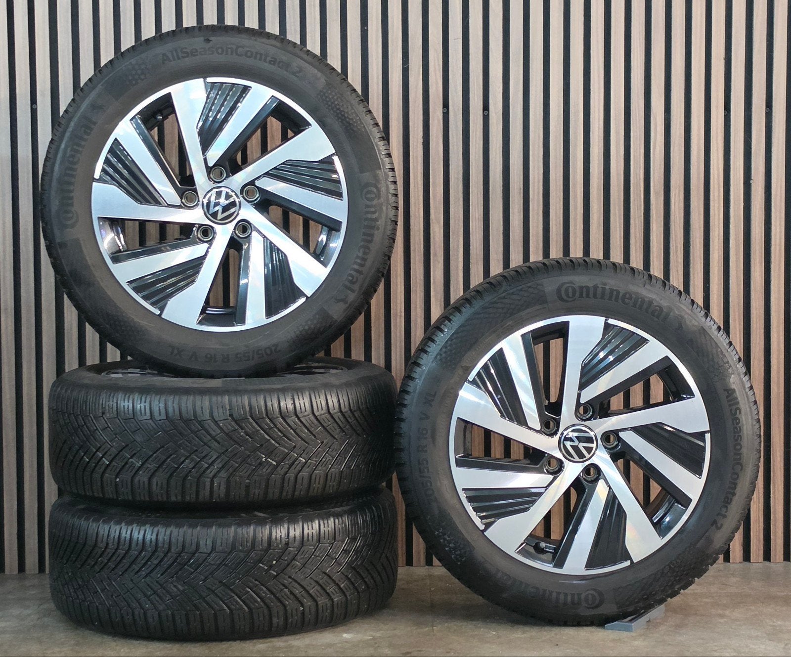 ZGAN 16" Orig Volkswagen Golf GTE San Antonio Velgen caddy, Volkswagen, Gebruikt, 16 inch, Banden en Velgen