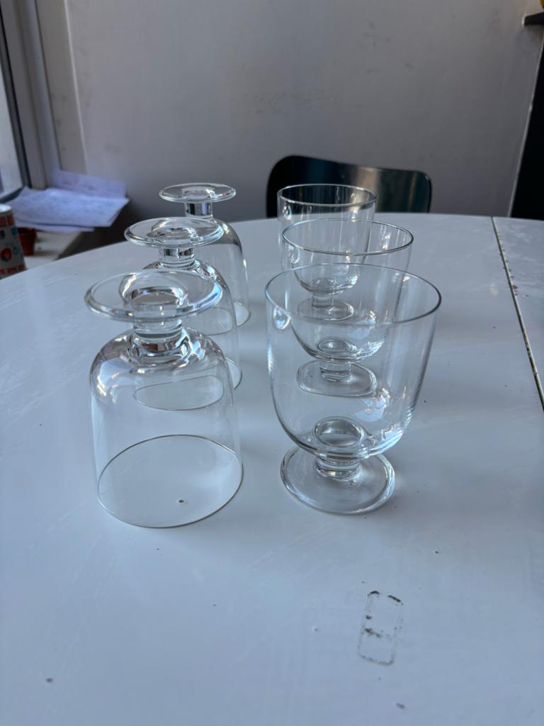 Iittala Lempi glazen - Set van 6 designglazen, Ophalen, Zo goed als nieuw