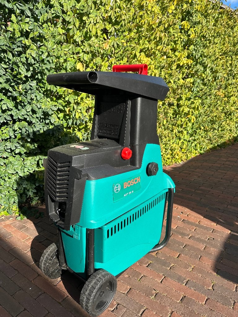 🟢🟢🟢 Bosch hakselaar 🟢🟢🟢, Tuin en Terras, Ophalen, Gebruikt, Bosch, AEG, Met opvangbak