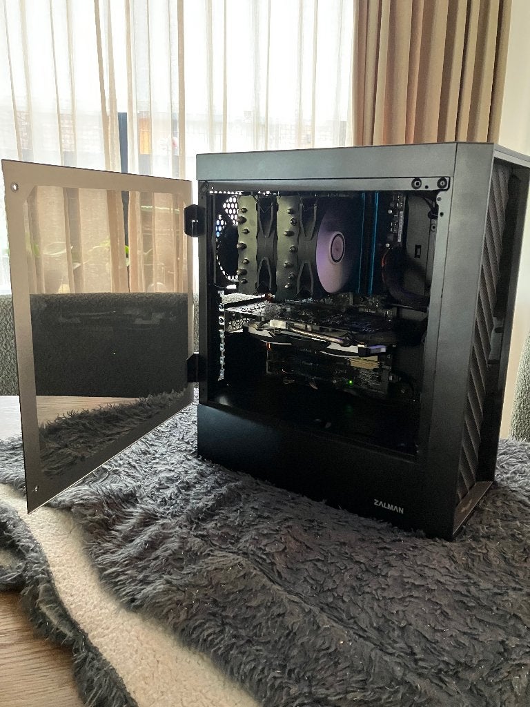 Instap gaming PC i6-6700K / RX 570 4GB / 8GB DDR3 / 1TB SSD, Ophalen, 8 GB, Zelf gebouwde pc, Zo goed als nieuw