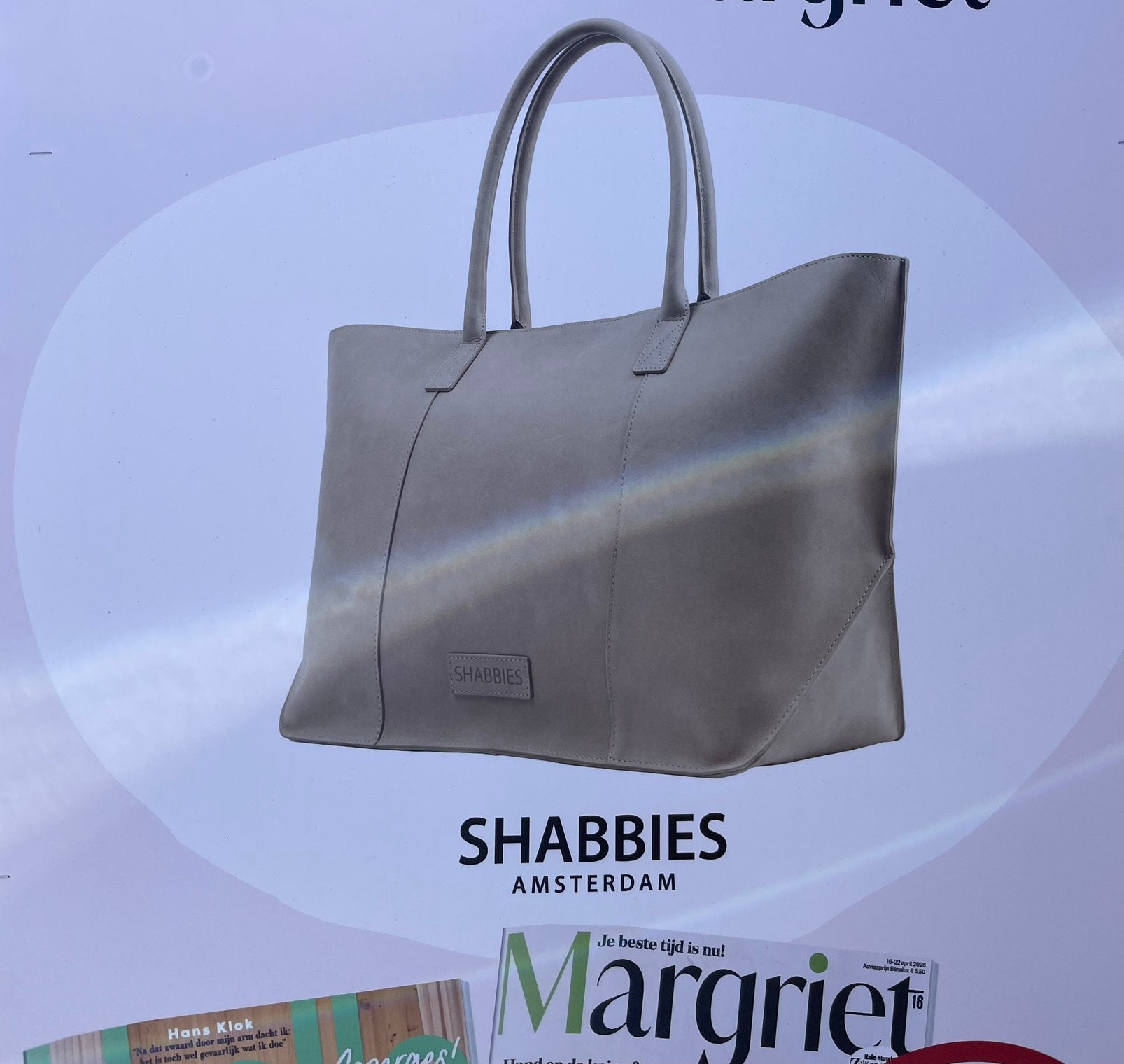 Nieuwe Shabbies tas., Sieraden, Tassen en Uiterlijk, Tassen | Damestassen, Ophalen, Nieuw, Beige, Handtas