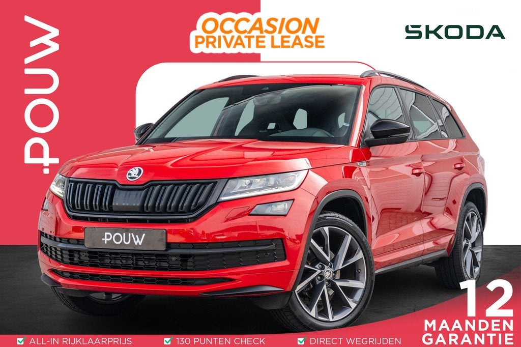 Skoda Kodiaq 1.5 TSI 150pk DSG Sportline Business | Navigati, Auto's, Skoda, Bedrijf, Te koop, Kodiaq, ABS, Achteruitrijcamera