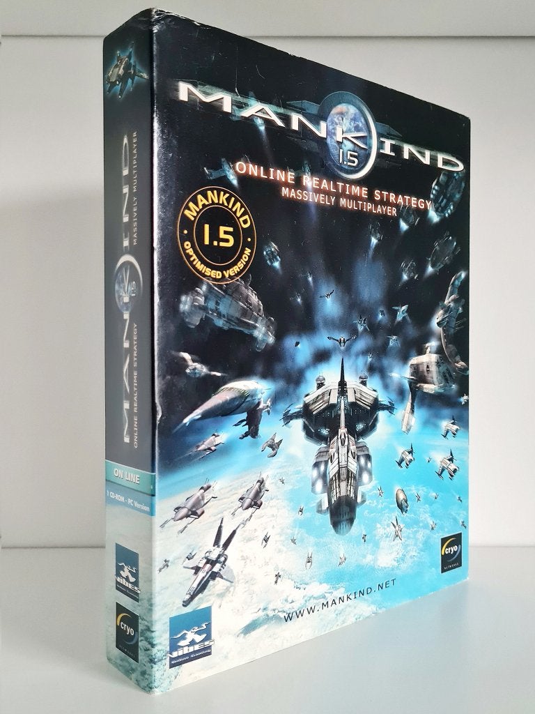 Mankind 1.5 - PC Big Box, 1 speler, Ophalen of Verzenden, Zo goed als nieuw, Strategie en Constructie