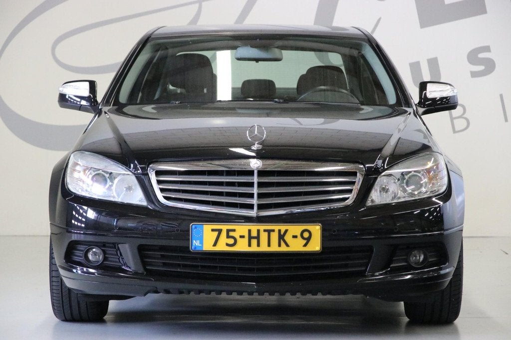 Mercedes-Benz C-klasse 180 K, Gebruikt, Zwart, 1796 cc, Zwart