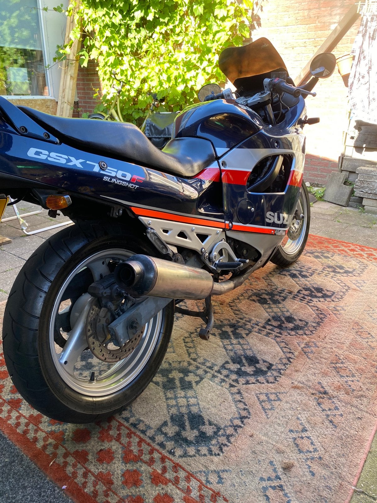 Gsx750f voor loop/sloop/ onderdelen, Motoren, Ophalen of Verzenden, Gebruikt