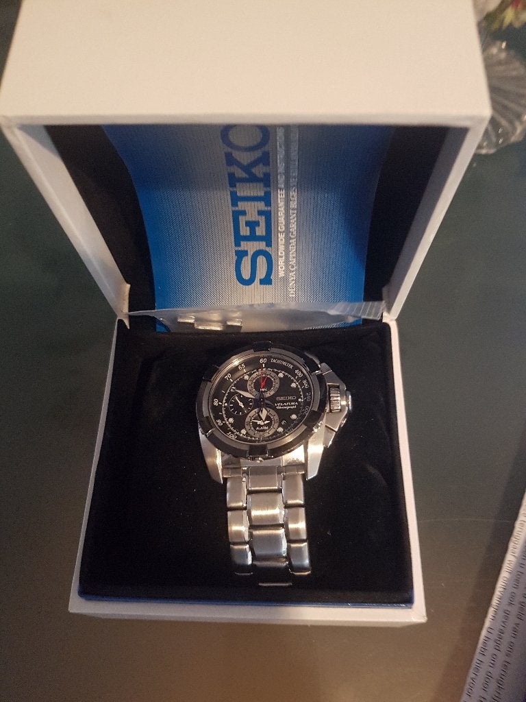 Seiko velatura, Sieraden, Tassen en Uiterlijk, Ophalen, Staal, Polshorloge, Zo goed als nieuw
