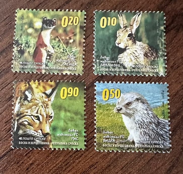 Bosnië Herzegovina 2011 Dieren Postfris Postzegels Set, Ophalen of Verzenden, Postfris