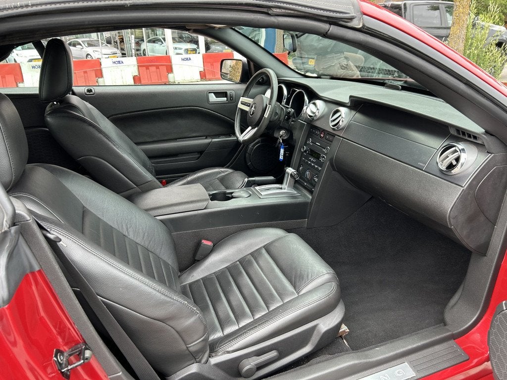 Ford USA Mustang 4.6 V8 GT Automaat Leder Airco (bj 2008), Auto's, Ford Usa, Automaat, Gebruikt, Cabriolet, 4 stoelen