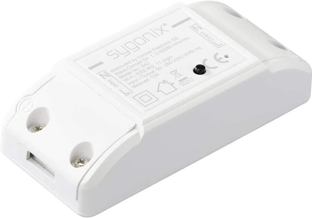 Sygonix sy-3822412 schakelaar wifi binnen 2300w(nieuw)2x, Ophalen of Verzenden, Nieuw