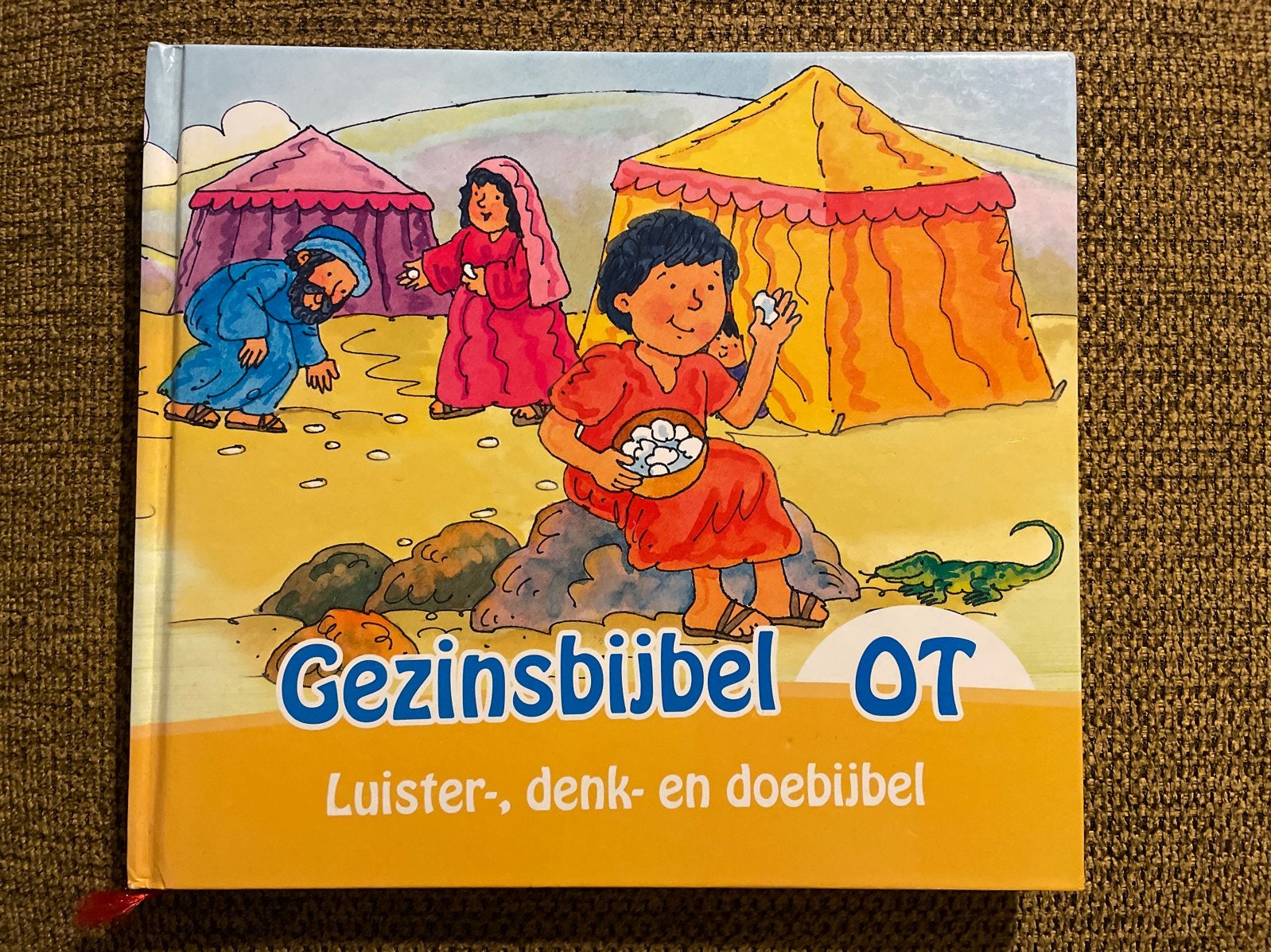 Gezinsbijbel OT - luister, denk en doebijbel, Ophalen of Verzenden, Gelezen