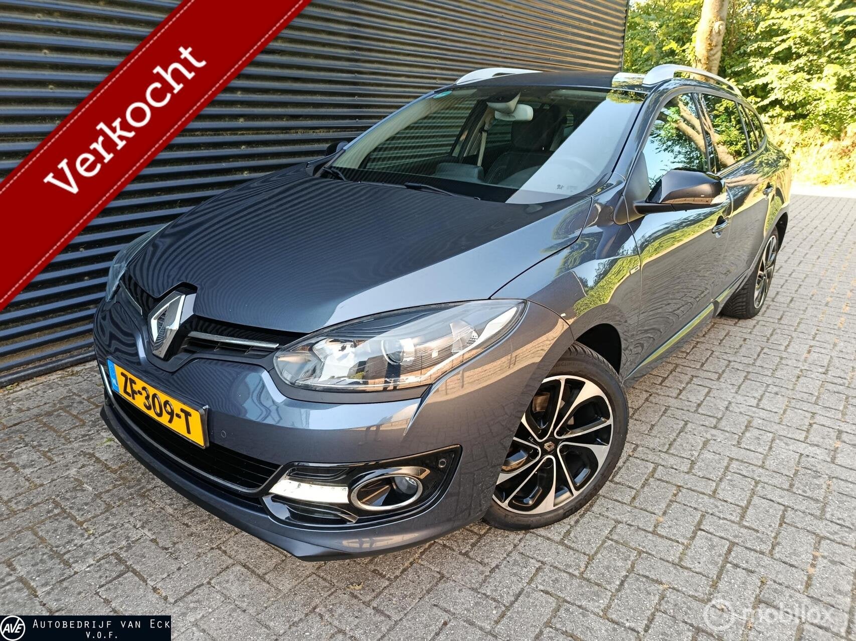 Renault Megane Estate 1.2 TCe Bose AUTOMAAT, Climate, Cruise, Auto's, Euro 5, Stof, Gebruikt, Zwart