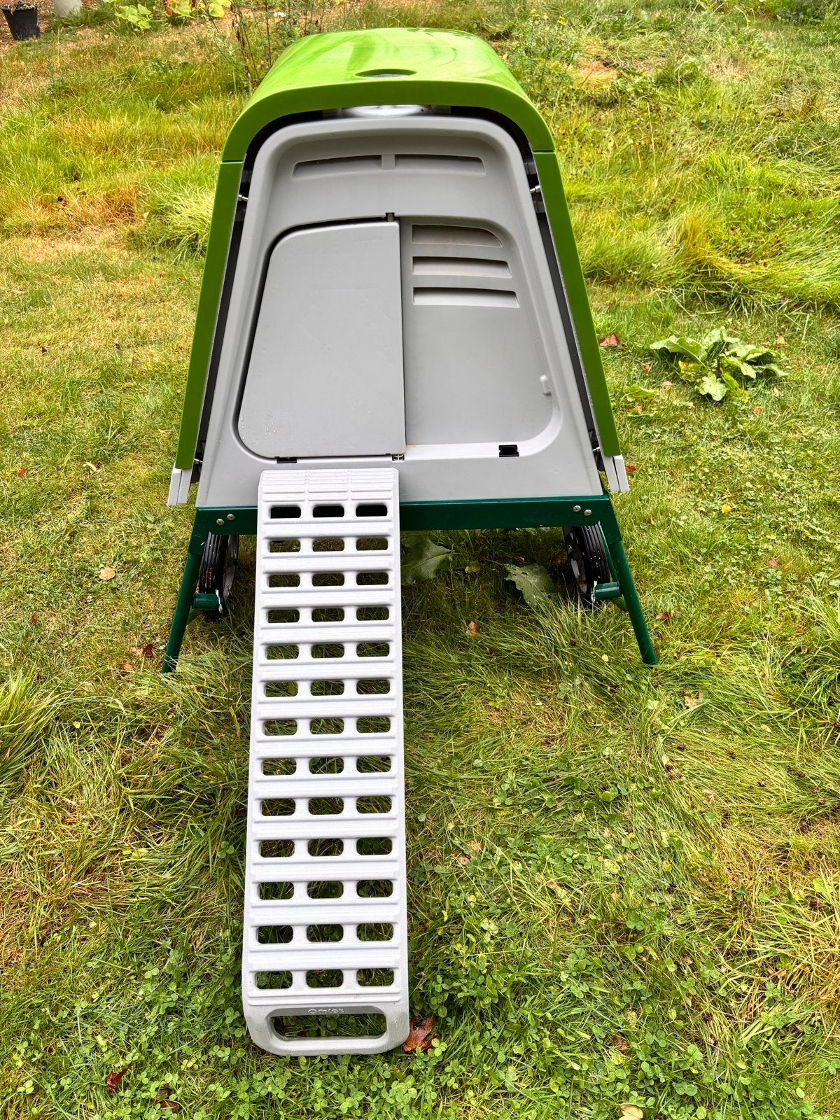 Kippenhok Omlet Eglu Go Up met wielen + accesoires, Dieren en Toebehoren, Ophalen, Zo goed als nieuw, Kippenhok of Kippenren