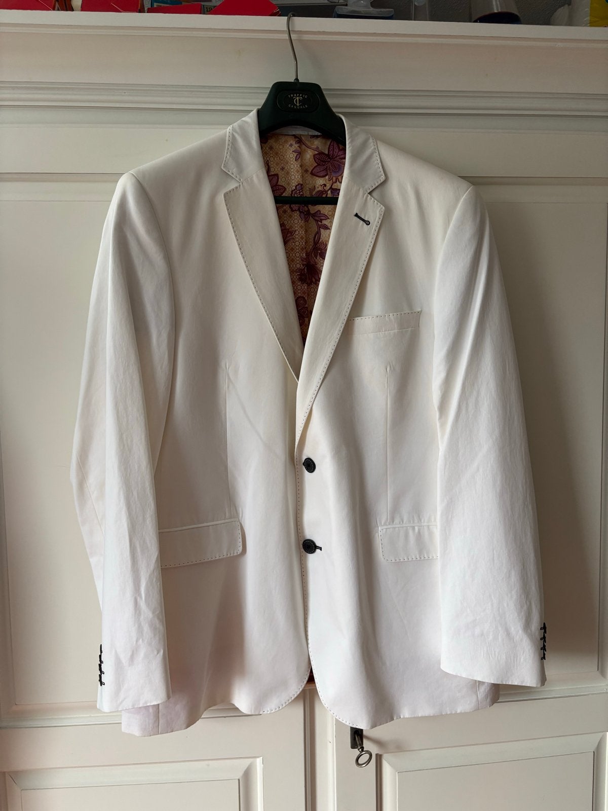 Stijlvol wit Colbert van Jackett & Sons - Maat 56, Ophalen of Verzenden, Zo goed als nieuw, Maat 56/58 (XL), Wit