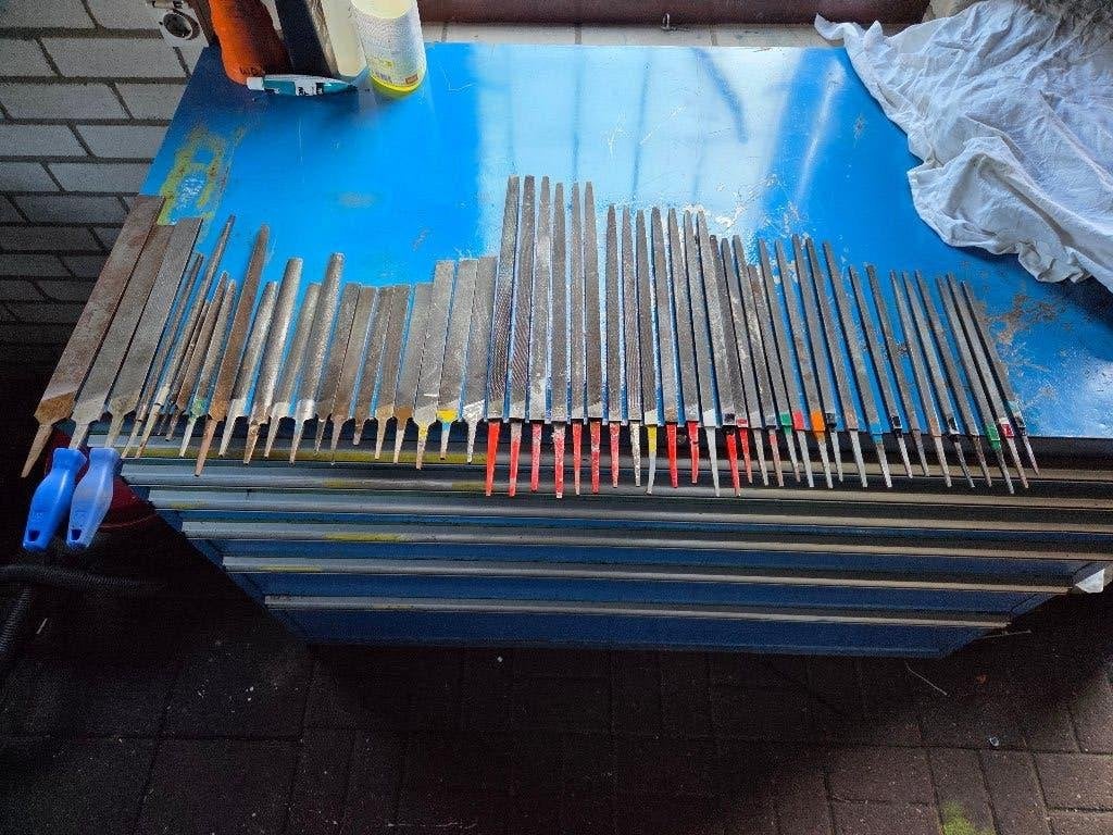 Grote vijlen set, Ophalen, Gebruikt, Vijl/Rasp, Overige merken