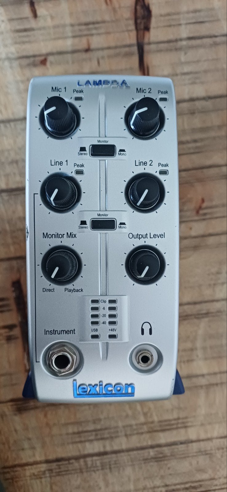 Lexicon Lambda USB Audio Interface, Ophalen of Verzenden, Gebruikt, Minder dan 5 kanalen, Microfooningang