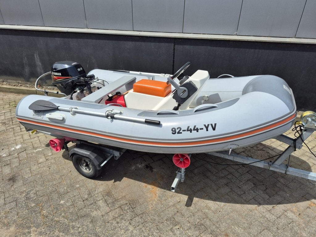 Zodiac 310 Rib Yamaha F10 Incl Trailer, 3 m, Gebruikt, Benzine, Zodiac