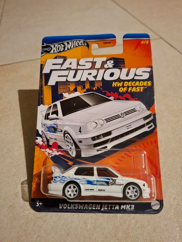 Hot Wheels Fast & Furious Volkswagen Jetta MK3 Custom! !!, Ophalen of Verzenden, Nieuw, Auto