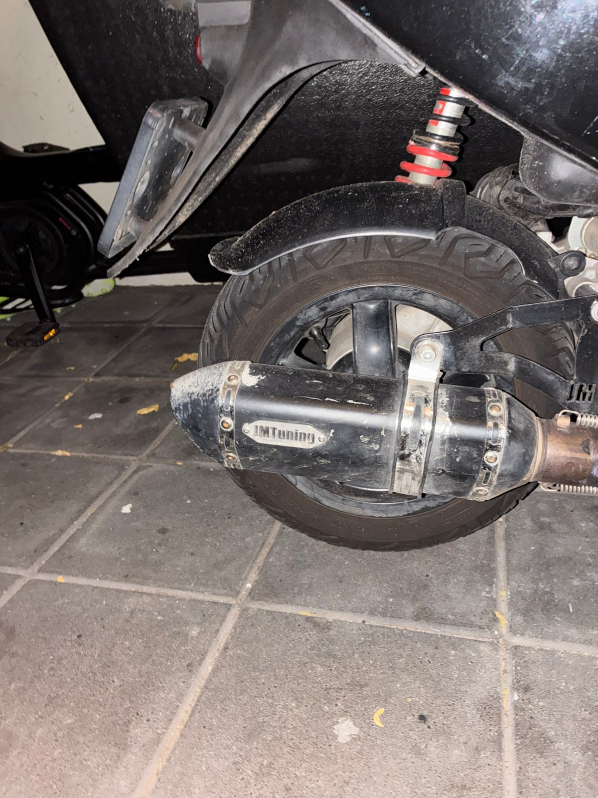 JM Tuning uitlaat, Fietsen en Brommers, Ophalen, Zo goed als nieuw, Uitlaat